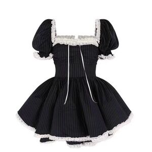 Selkie The Pinstripe Bonny Mini Dress